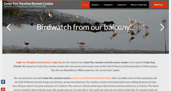 Desktop Screenshot of cedarkeyvacation.com